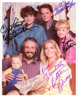 family ties cast twin